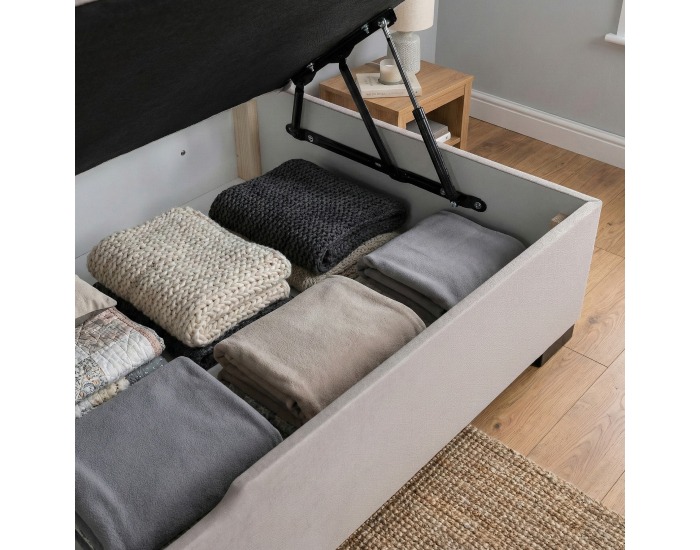 Boxspringová manželská pocketová posteľ April 160x200 cm - sivohnedá (taupe)