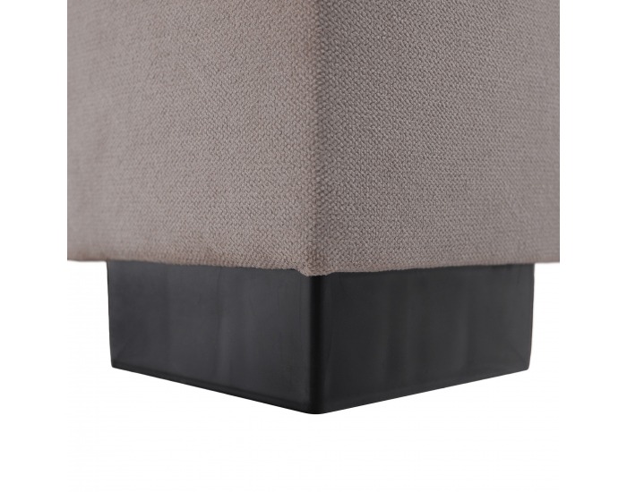 Boxspringová manželská pocketová posteľ April 160x200 cm - sivohnedá (taupe)