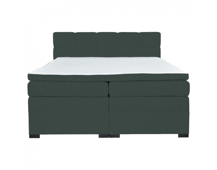Boxspringová manželská pocketová posteľ April 180x200 cm - zelená