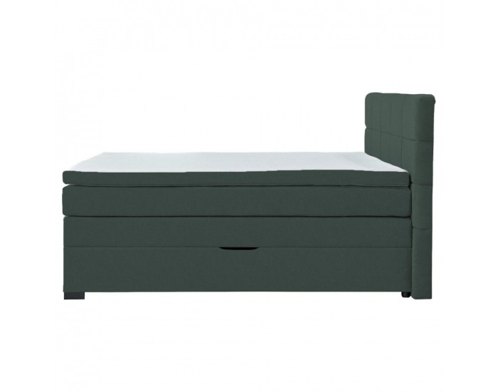 Boxspringová manželská pocketová posteľ April 200x200 cm - zelená