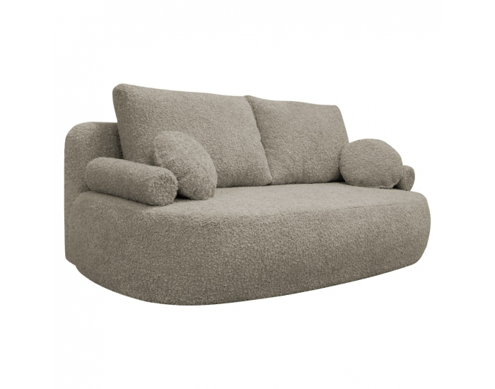 Rozkladacia pohovka s úložným priestorom Aragon - sivobéžová (taupe)