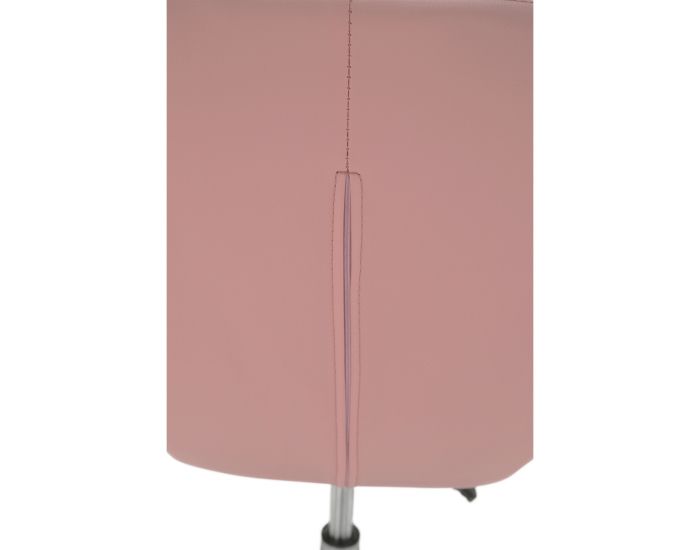 Kancelárske kreslo Argus - ružová (Velvet) / chróm