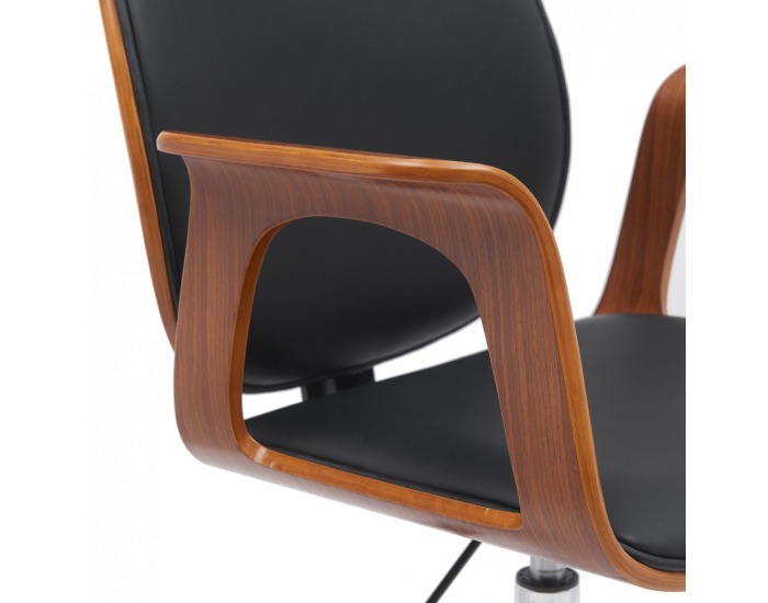 Kancelárske kreslo Artimis - čierna / orech