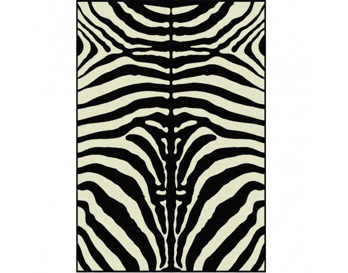 Koberec Arwen 40x60 cm - vzor zebra