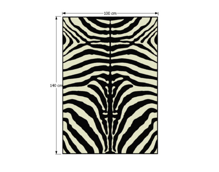 Koberec Arwen 100x140 cm - vzor zebra