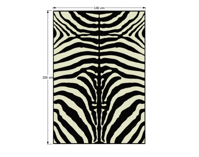 Koberec Arwen 140x200 cm - vzor zebra