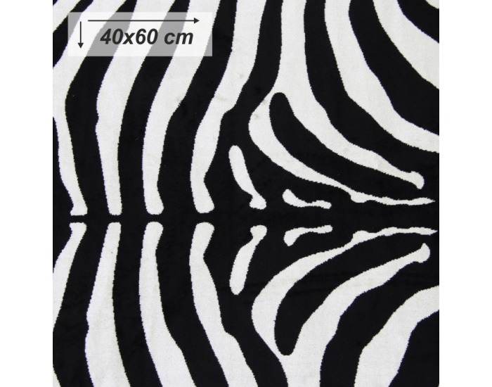 Koberec Arwen 40x60 cm - vzor zebra