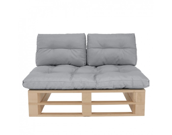 Vankúše na paletové sedenie Aryo 2 New - svetlosivá