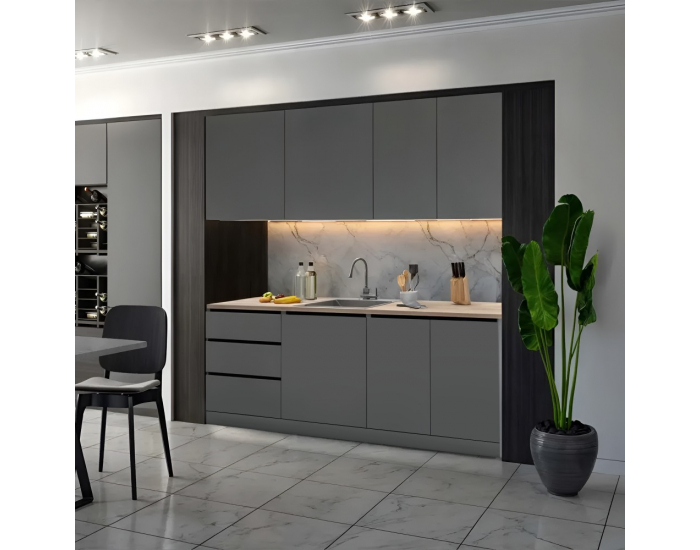 Kuchynská linka Asti 200 - grafit