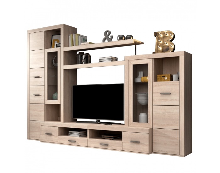 Obývacia stena Atlantis 2 - dub sonoma