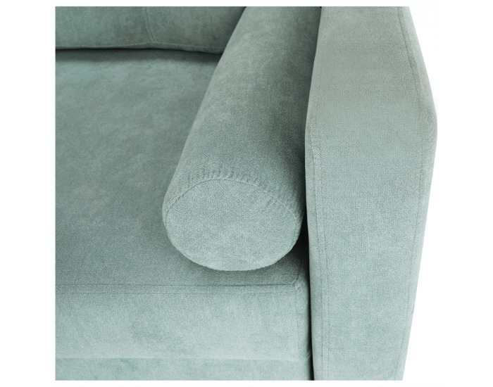 Rozkladacia pohovka s úložným priestorom Aurelia - mentolová (Queens)