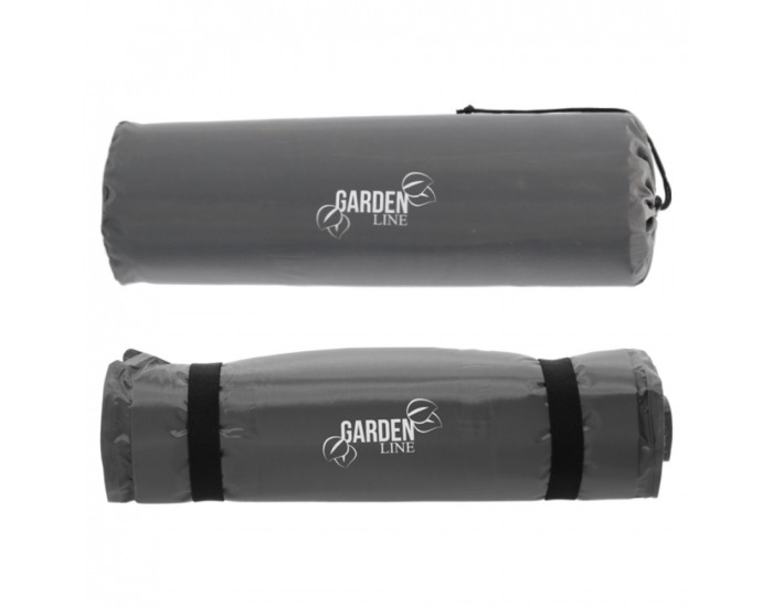 Samonafukovacia turistická karimatka Bailon - sivá