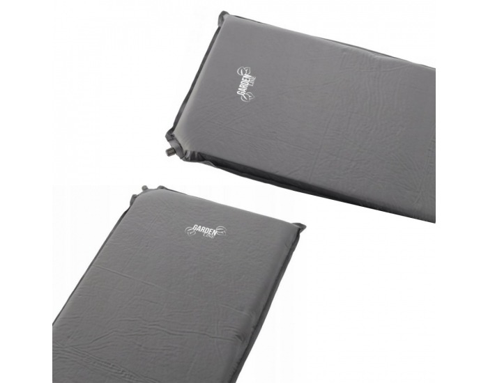 Samonafukovacia turistická karimatka Bailon - sivá