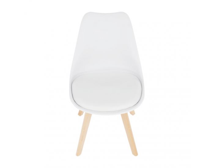 Jedálenská stolička Bali 2 New - biela / buk