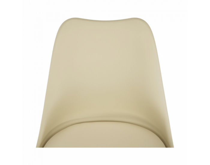 Jedálenská stolička Bali 2 New - cappuccino vanilková / buk