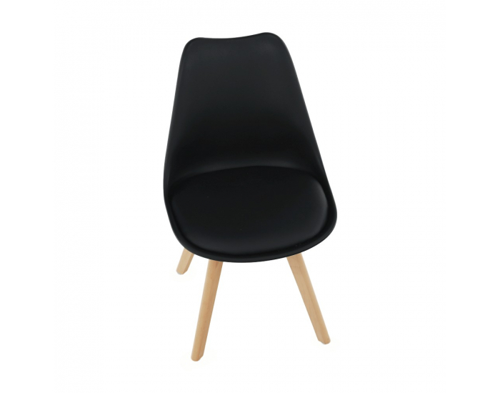 Jedálenská stolička Bali 2 New - čierna / buk