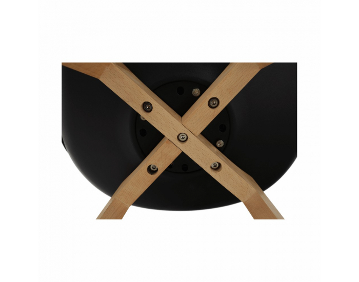 Jedálenská stolička Bali 2 New - čierna / buk