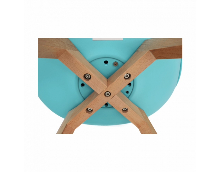 Jedálenská stolička Bali 2 New - mentolová / buk