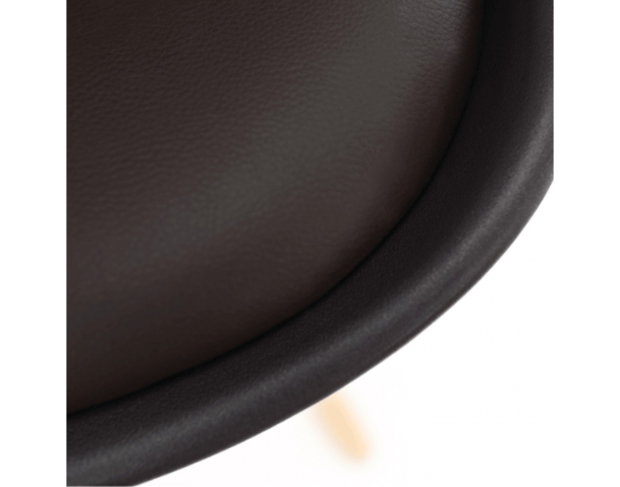 Jedálenská stolička Bali 2 New - tmavohnedá / buk