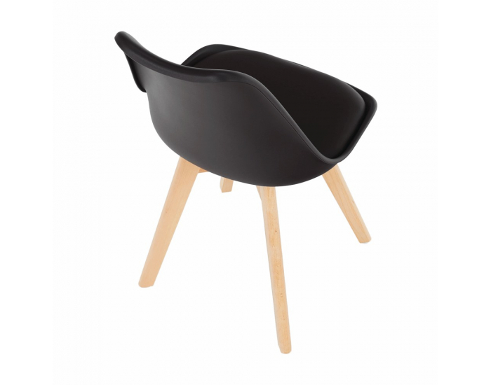 Jedálenská stolička Bali 2 New - tmavohnedá / buk