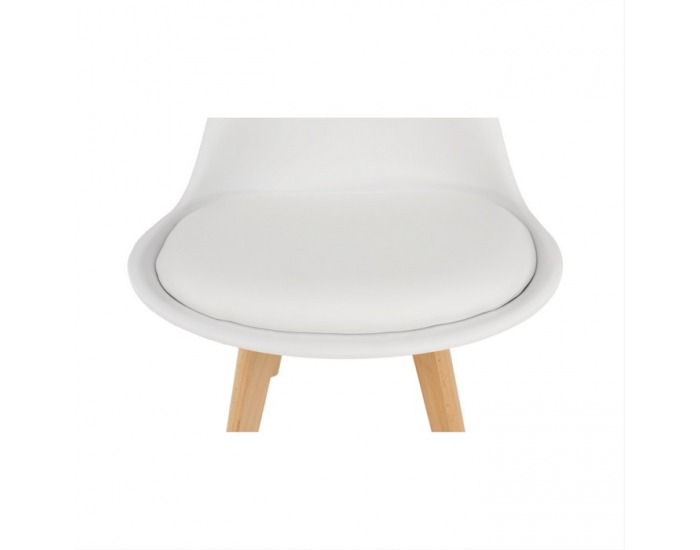 Jedálenská stolička Bali 3 New - biela / buk