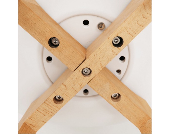 Jedálenská stolička Bali 3 New - biela / buk