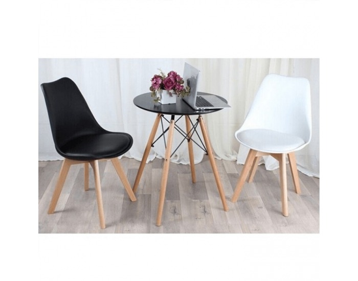 Jedálenská stolička Bali 3 New - biela / buk