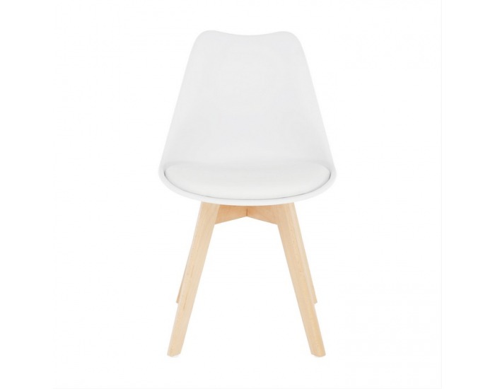 Jedálenská stolička Bali 3 New - biela / buk