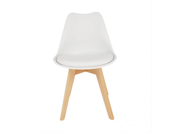 Jedálenská stolička Bali 3 New - biela / buk