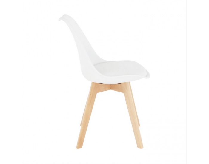 Jedálenská stolička Bali 3 New - biela / buk