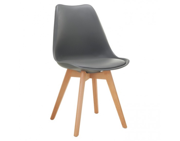 Jedálenská stolička Bali 3 New - sivá / buk