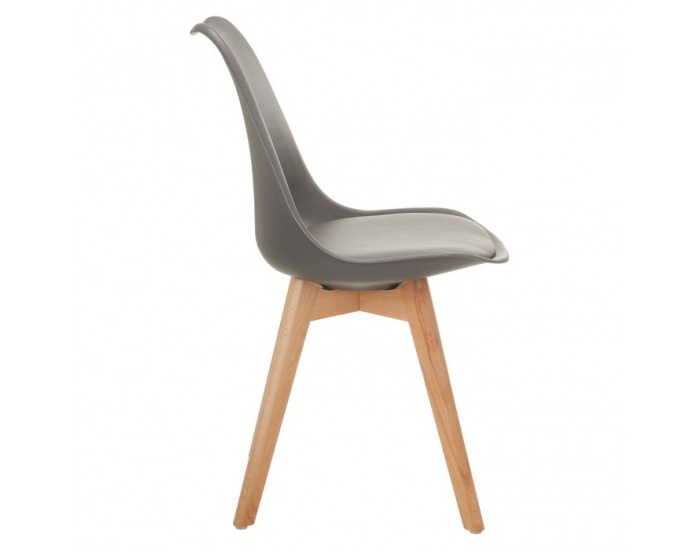 Jedálenská stolička Bali 3 New - sivohnedá / buk