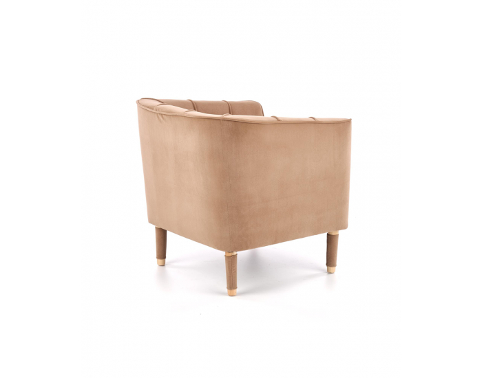 Kreslo Baltimore - tmavobéžová