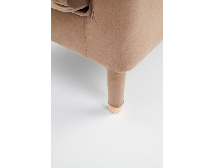 Kreslo Baltimore - tmavobéžová