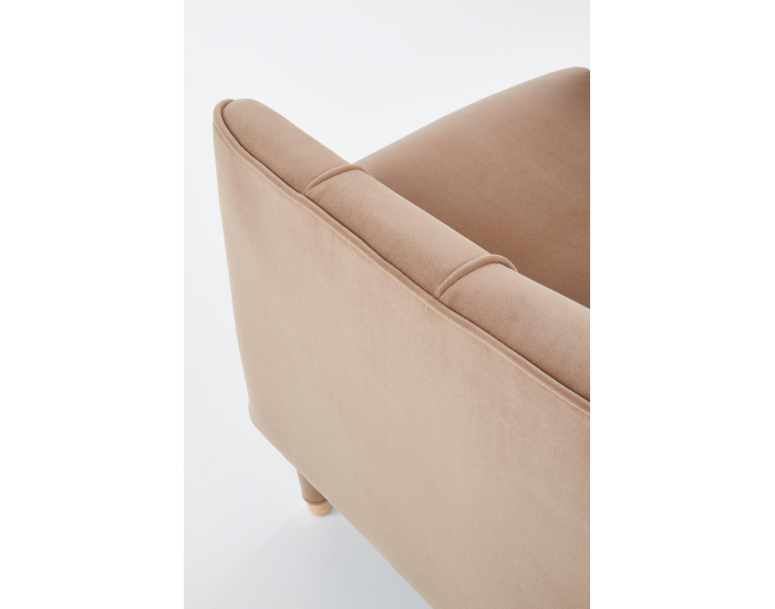 Kreslo Baltimore - tmavobéžová