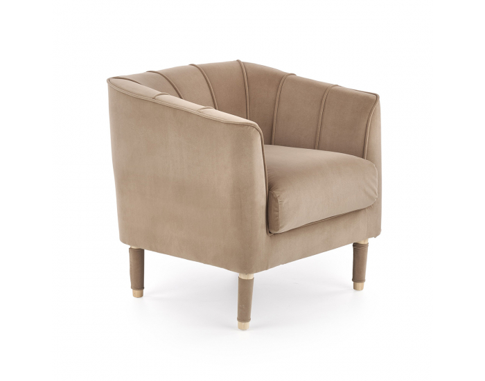 Kreslo Baltimore - tmavobéžová