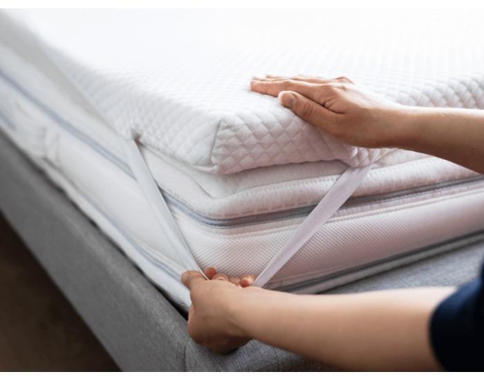 Penový matrac (topper) Bambi Typ 5 160 160x200 cm - biela