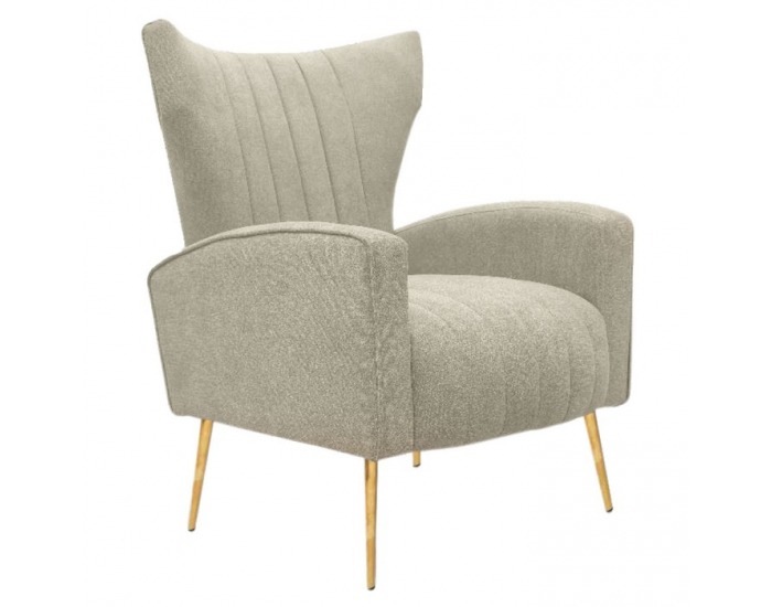 Relaxačné kreslo Baret - béžová