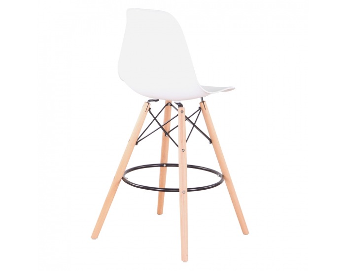 Barová stolička (6 ks) Carbry 2 New - biela / buk