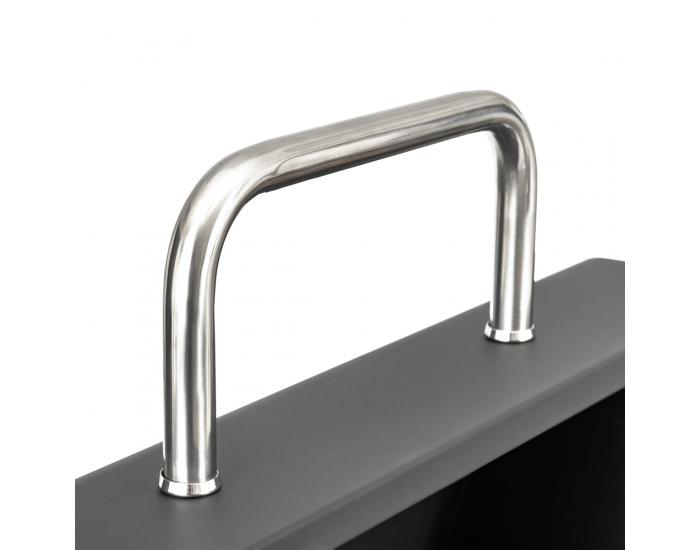 Záhradný plynový gril Baster G2 - čierna / chróm