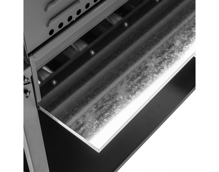 Záhradný plynový gril Baster G2 - čierna / chróm