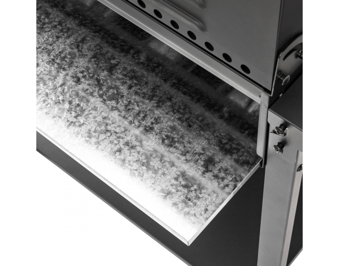 Záhradný plynový gril Baster G2 - čierna / chróm