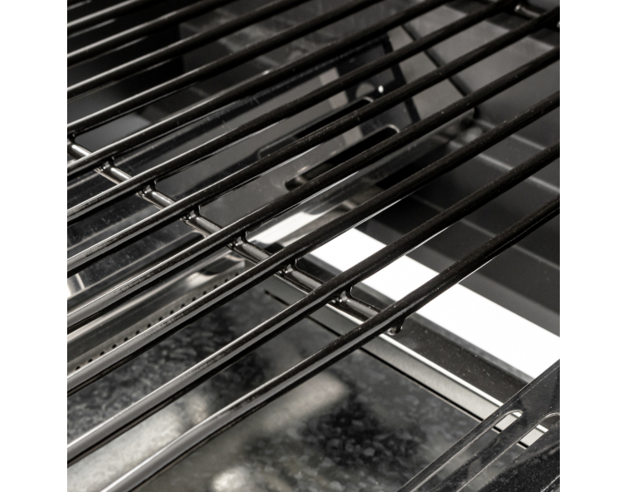 Záhradný plynový gril Baster G2 - čierna / chróm