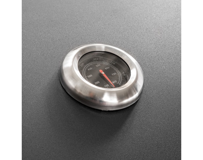 Záhradný plynový gril Baster G3 - čierna / chróm