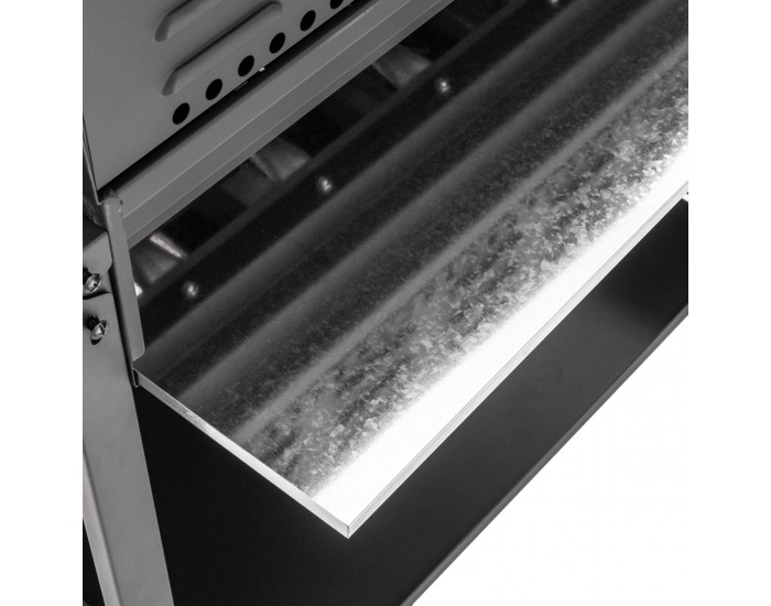 Záhradný plynový gril Baster G6 - čierna / chróm