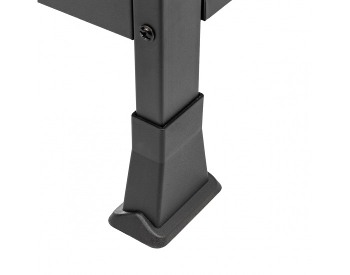 Záhradný plynový gril Baster G6 - čierna / chróm