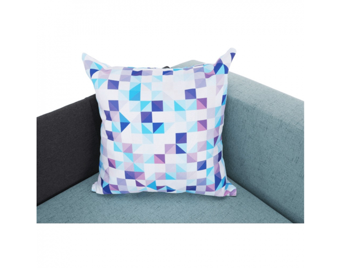 Rozkladacie kreslo s úložným priestorom Bella P - mentolová / sivá