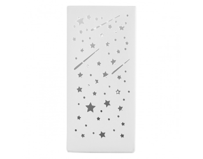 Stolná lampa Belle Typ 1 - biela / vzor hviezdy