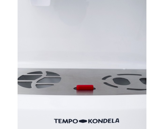 Pákový kávovar Berny - biela / strieborná