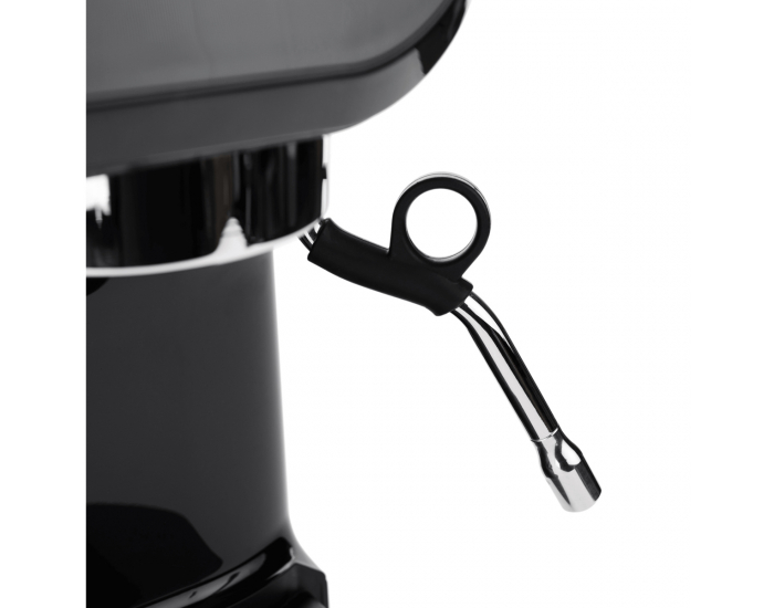 Pákový kávovar Berny - čierna / strieborná